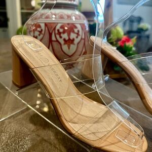 Chinese Laundry Clear Vinyl Slides